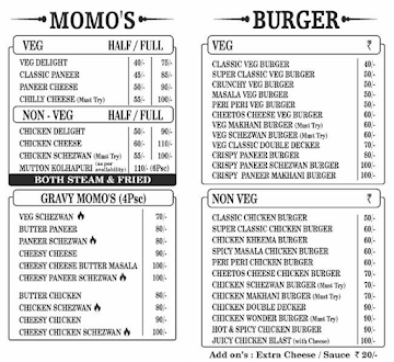 Mo Mo Mia!! menu 