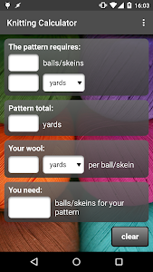 Knitting Calculator screenshot 0