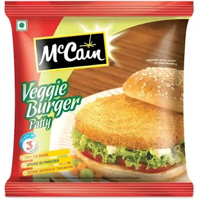 McCain Mc Veg Burger 360Gm - 360 gm