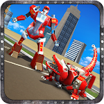 Cover Image of Tải xuống Robot Crocodile Attack 2018 1.0 APK