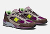 stray rats x new balance 991 black/purple