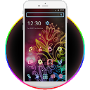 App herunterladen Beautiful Neon Flowers Installieren Sie Neueste APK Downloader