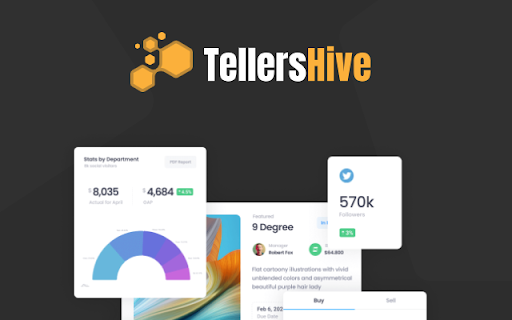 TellersHive - Build your brand with personalized content.