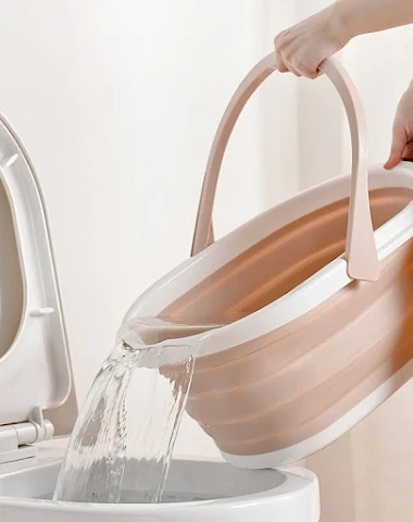 Seau de lavage de voiture pliable p - 3
