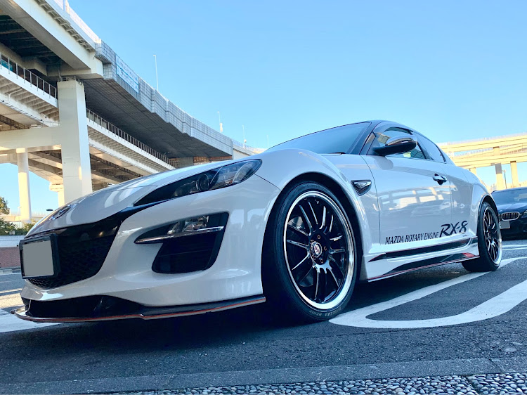 RX-8のパーキングエリア・休憩・プチドライブ・RX-8・MAZDA好きに関するカスタム事例の投稿画像1枚目