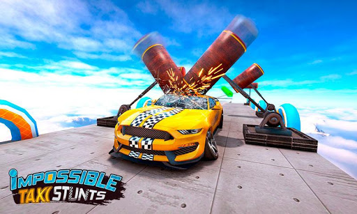 Taxi Car Stunts 3D: GT Racing Car Games screenshots 18