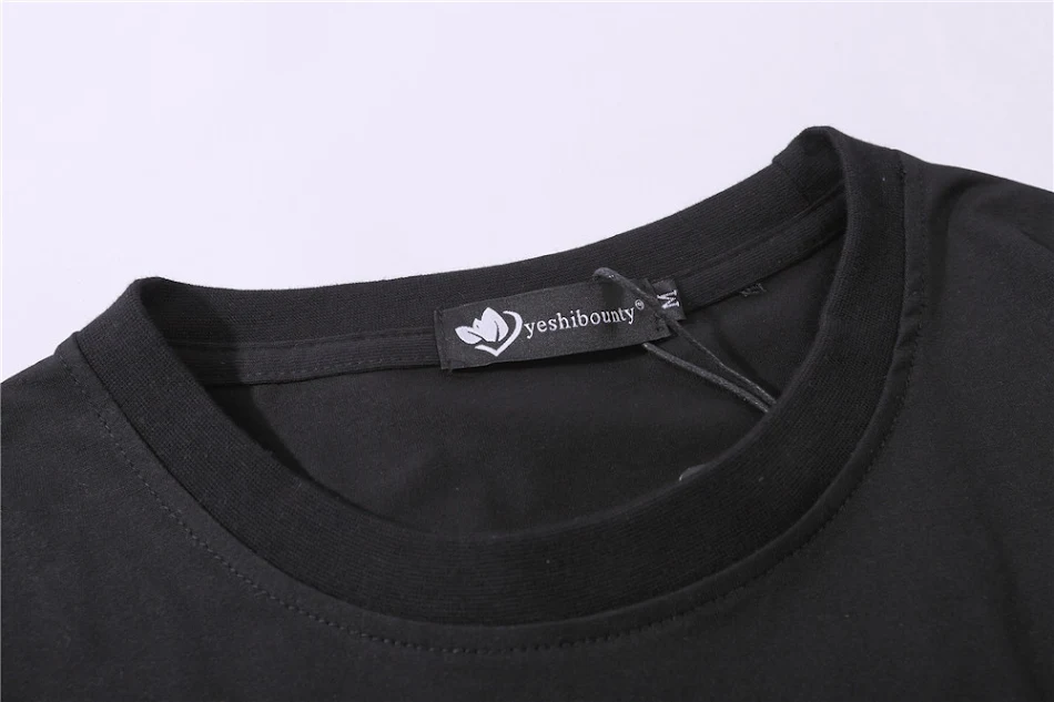 Men's Bf Harajuku Fashion Brand Half-Sleeve Trendy Loose Five-Point Sleeve Pullover