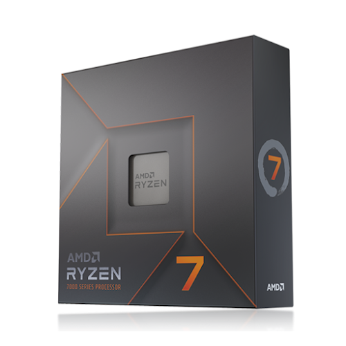 CPU AMD Ryzen 7 7700X (8C/16T, 4.5GHz up to 5.4GHz, 40MB, 105W, socket AM5, Radeon Graphics 2CU - RDNA 2.0)