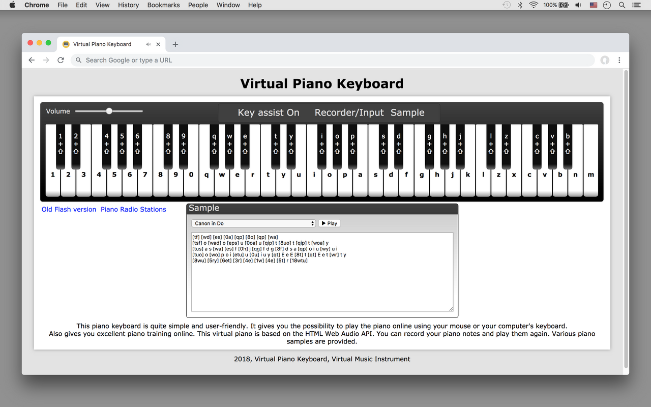 Virtual Piano Black - Google Workspace Marketplace