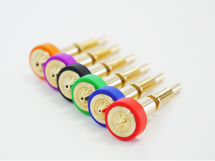 E3D Rapidchange Revo High Flow Brass Nozzle Pack - 0.4mm / 0.6mm / 0.8mm / 1.0mm / 1.2mm / 1.4mm
