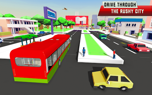 City Driving Coach Passenger Bus Simulator 3D