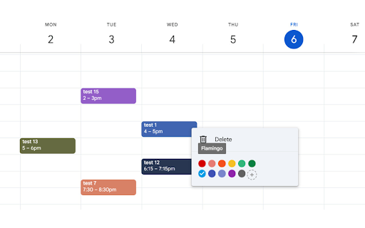 More Colors for Calendar – Free!