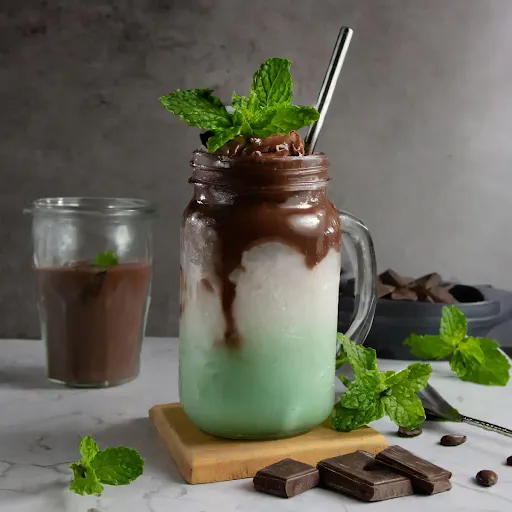 Chocolate Mint Slush [450 Ml Mason Jar]