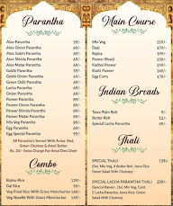 The Mummy's Parantha And Chinese Cuisines menu 1