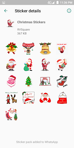 Christmas Stickers For Whatsapp - WAStickerApps