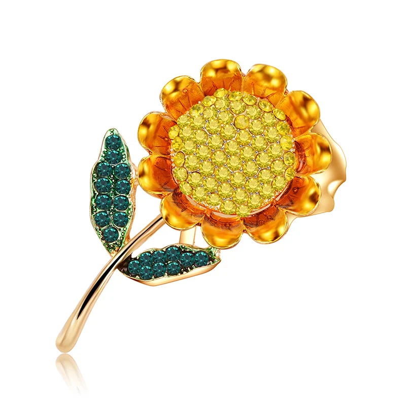 Fashion Vintage Corsage With Rhinestone and Dripping Oil, an Elegant Accessory to Enhance Your Style and Add a Touch of 