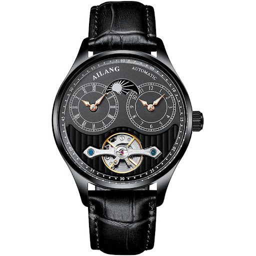 Title 11, Mens mechanical watch Automatic movement Sapph...
