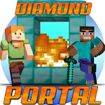 Cover Image of Download Diamond Portal Mod for MCPE 1.0 APK