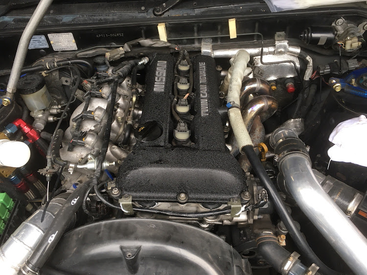 シルビアの結晶塗装・タペットカバー塗装・SR20・シルビアに関するカスタム事例の投稿画像1枚目