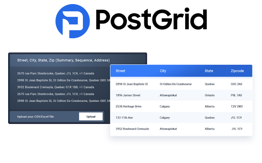 Bulk Address Verification by PostGrid