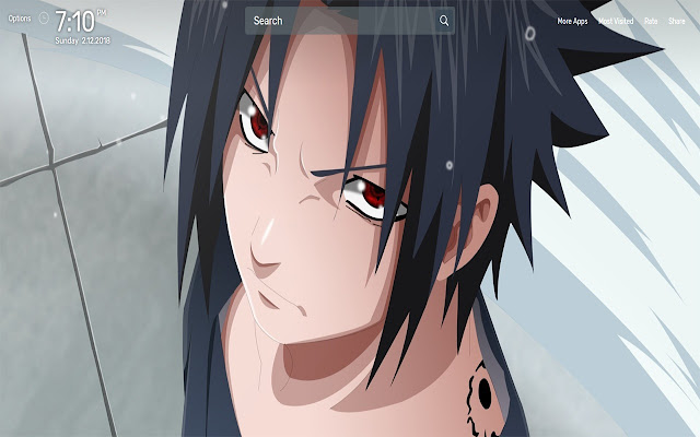 Sasuke Wallpapers NewTab Theme