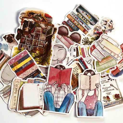Title 4, Girl Book Set Hand Account Sticker Cartoon Cute...
