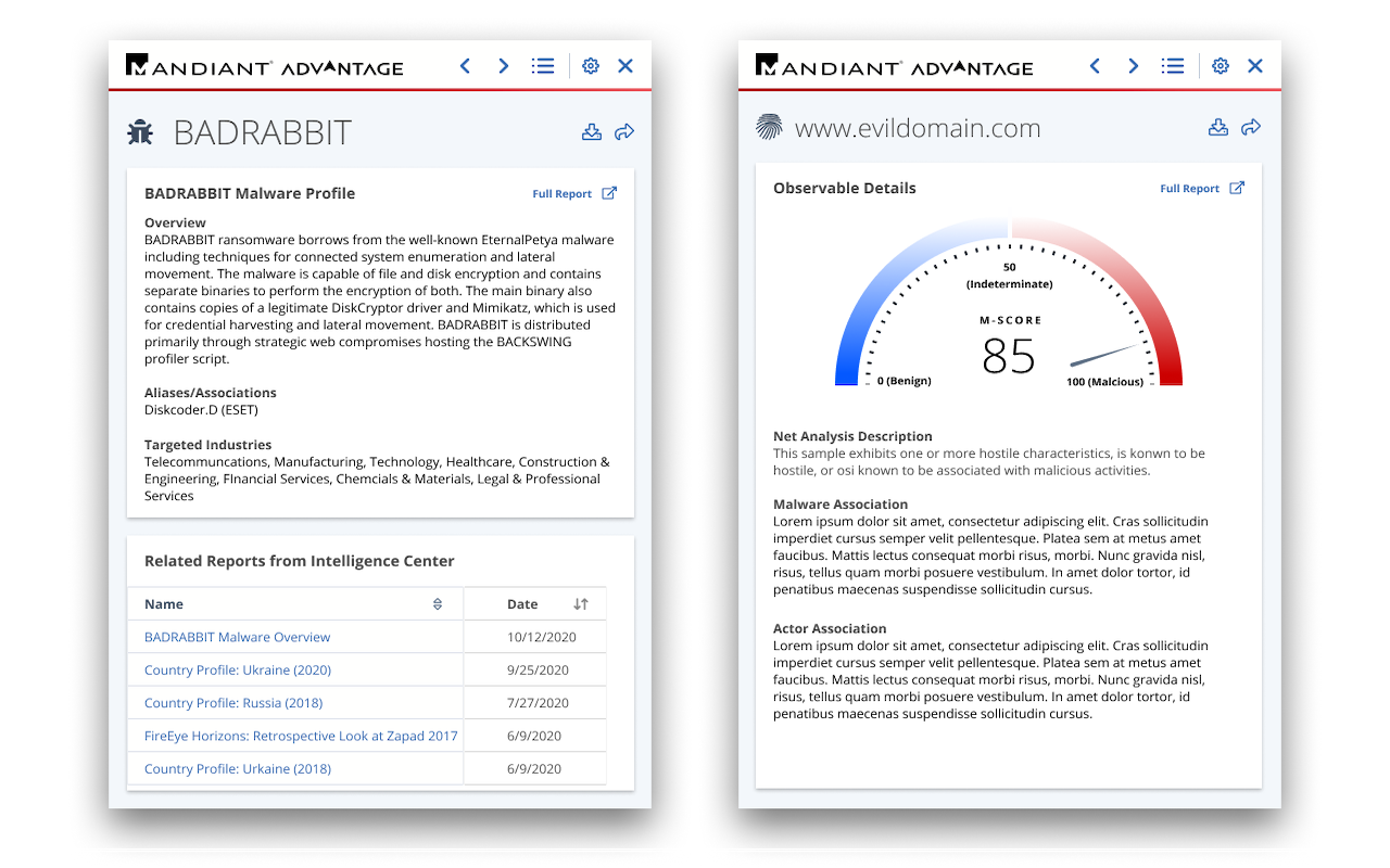 Mandiant Advantage | Threat Intelligence Preview image 3