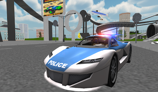 Police Car Stunt Race Driving Simulator 3D 1.3 APK + Mod (Uang yang tidak terbatas) untuk android