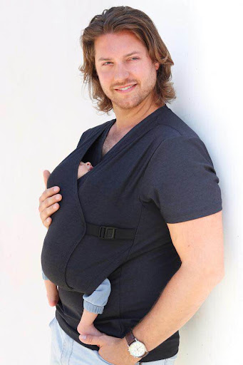 Title 6, Mother Soothing T-shirt Vest Holding Baby Cloth...