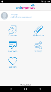 webexpenses Business app for Android Preview 1