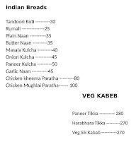 Mughlai Kitchen menu 4