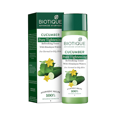 Biotique Bio Cucumber Pore Tightening Toner With Himalayan Waters - 120 ml