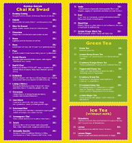 Manpasand Chai Dukan menu 1