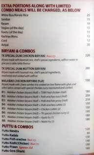 Tharayil Kitchen menu 1
