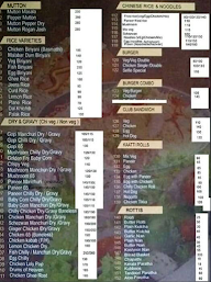 The Selfie Cafe menu 5