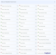 Vaisakhe Food Court menu 1