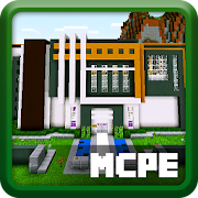 Super Mansion Modern House Maps for Minecraft PE  Icon