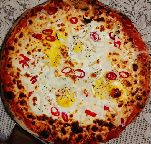 Eggetarian Pizza