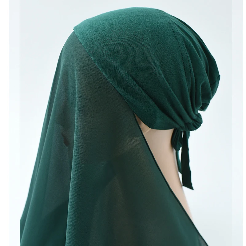 Voile de protection solaire, hijab malaisien, chapeau réglable du Moyen-Orient