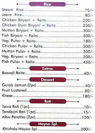 Mayoo.food menu 1