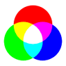 RGB - colors mixer icon