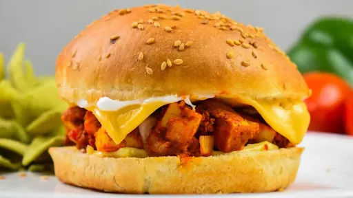 Paneer Tikka Burger