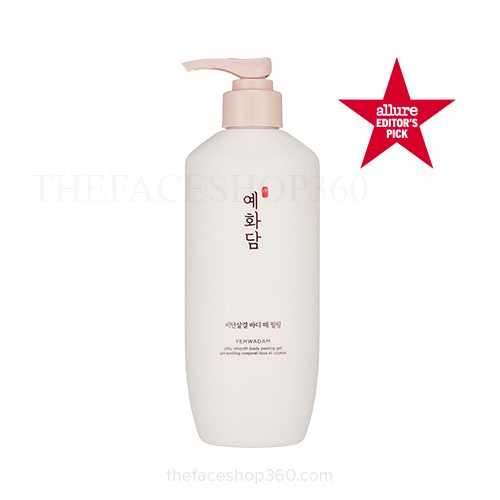 Tẩy Tế Bào Chết Toàn Thân Thảo Dược Yehwadam Silky Smooth Body Peeling Gel (300Ml)