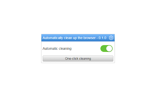 Automatically clean up the browser