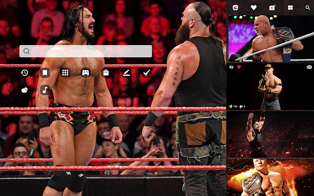 WWE Super Show HD Wallpapers New Tab