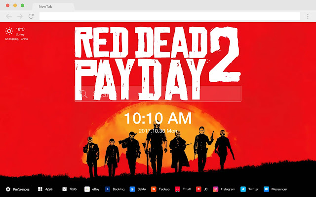 Payday 2 Pop HD Games New Tabs Theme