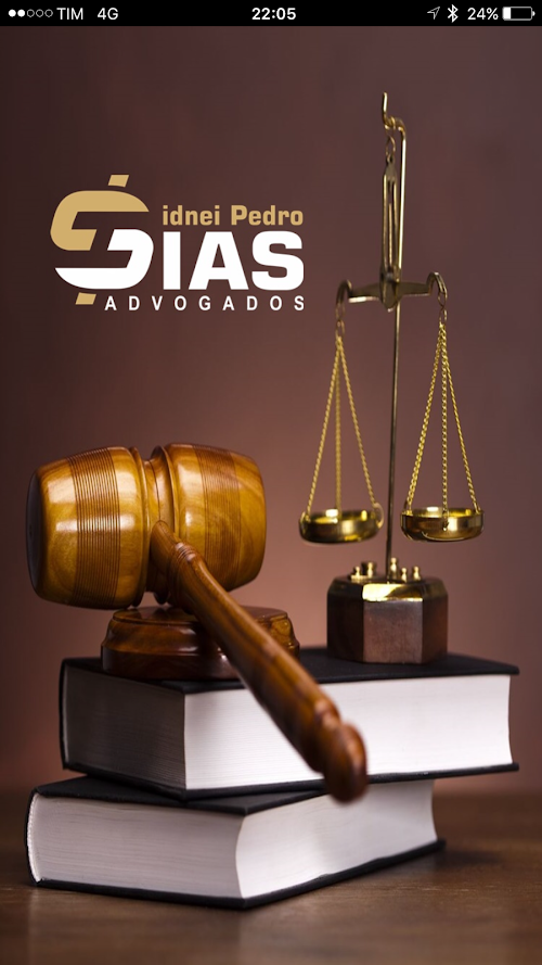 Android application SPD - Advogados screenshort