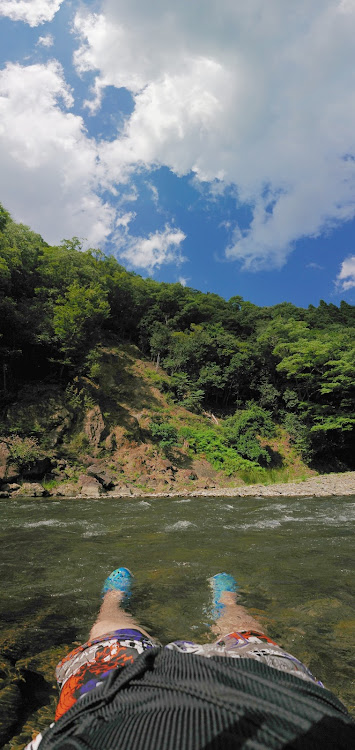 パジェロミニの涼を求めて・多良峡森林公園・自然の中で・気持ちイイぃ〰️(*ﾉωﾉ)・楽しい休日に関するカスタム事例の投稿画像7枚目