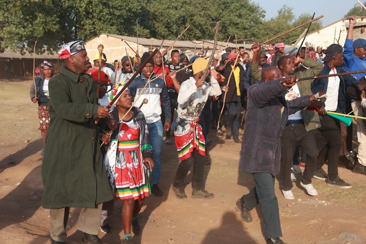 IFP members have gathered at the Dube hostel in Soweto to mourn the passing of Prince Mangosuthu Buthelezi.