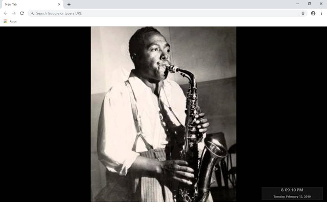 Charlie Parker New Tab